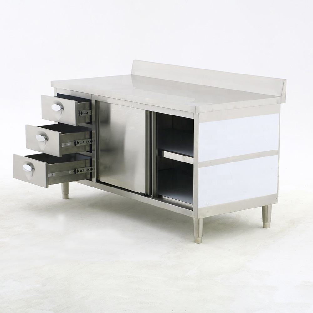 Commercial Stainless Steel Workbench Cabinets CBWT-CB-8018