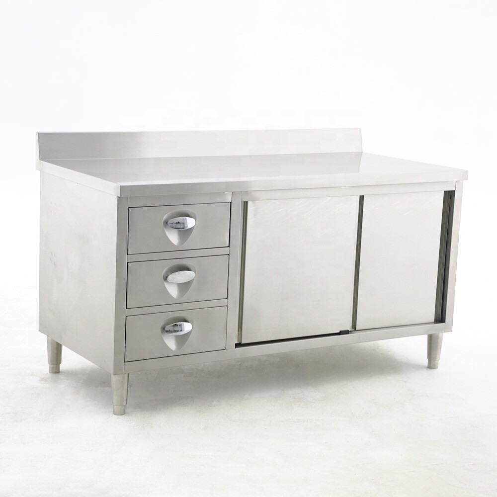 Commercial Stainless Steel Workbench Cabinets CBWT-CB-8018
