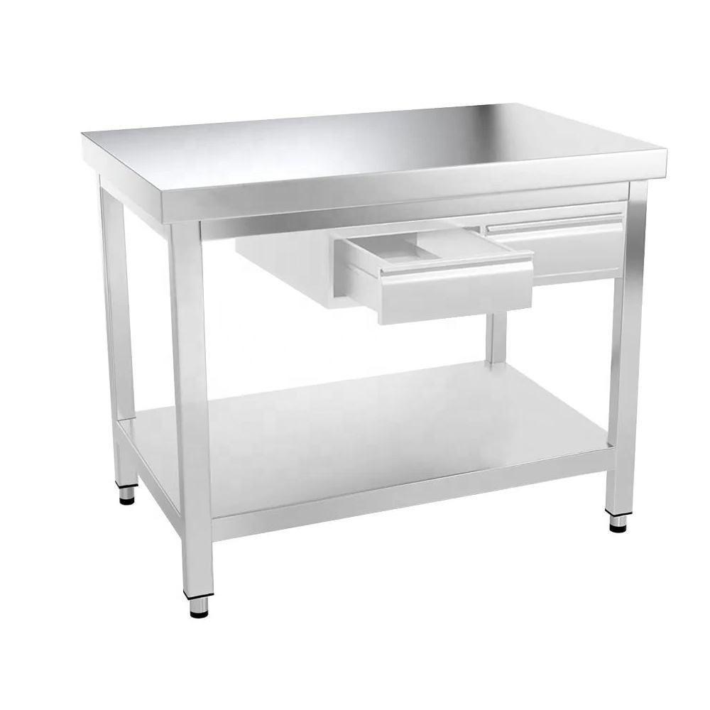 Commercial Stainless Steel Prep Table Workbench CBWT-814-85