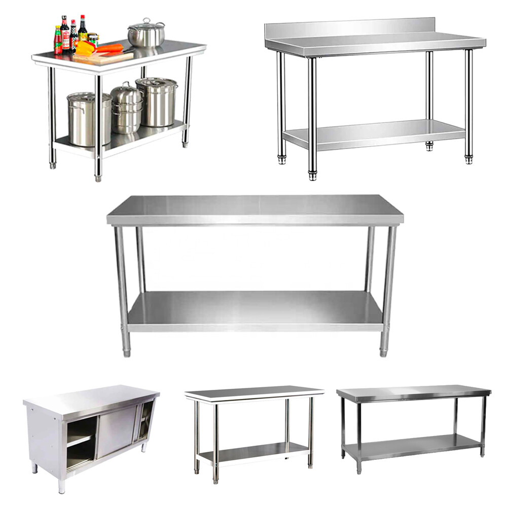 Commercial Stainless Steel Prep Table Workbench CBWT-820-85