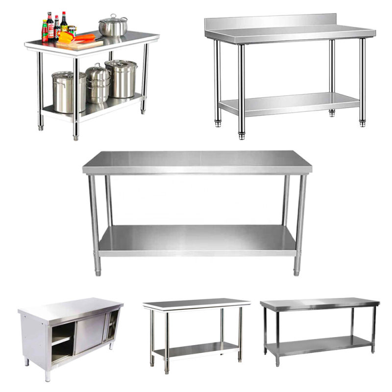 Commercial Stainless Steel Prep Table Workbench CBWT-820-85