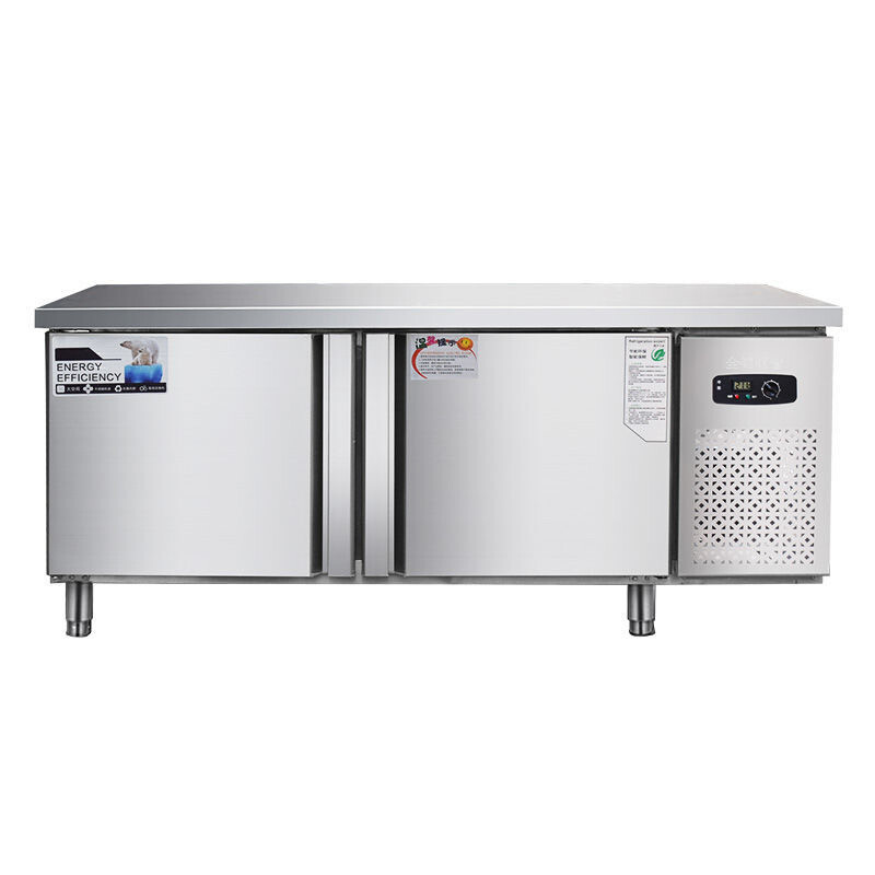 Commercial condiment salad bar sandwich prep table with refrigerator Air cooling RCAF-B18