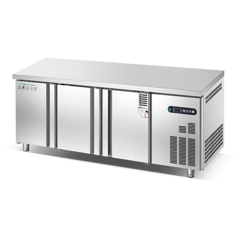 Commercial freezer stainless steel prep tables with refrigerator Air cooling WCAF-215