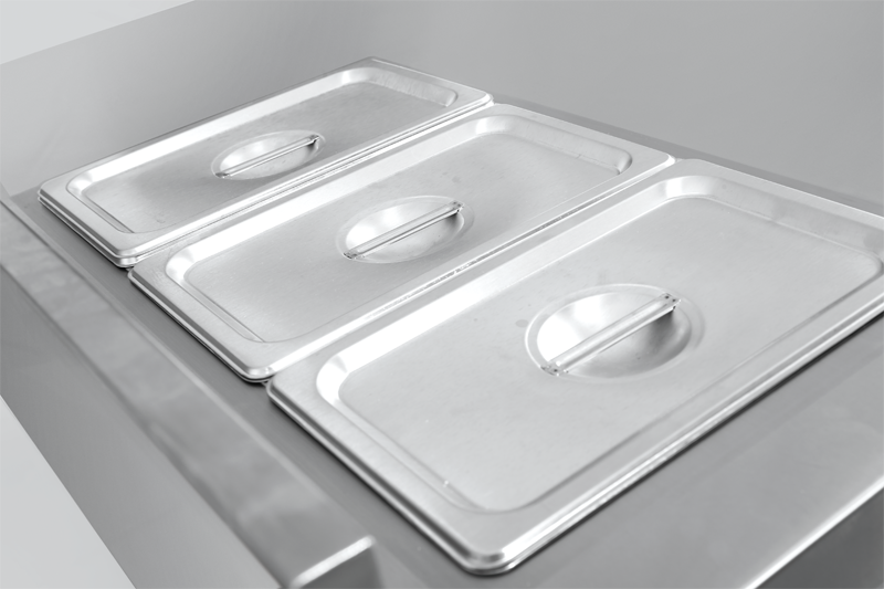 Commercial condiment salad bar sandwich prep table with refrigerator Direct cooling RCDF-B18