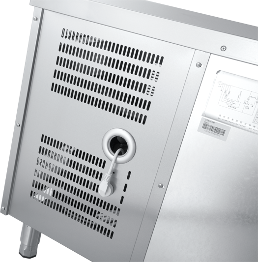 Commercial freezer stainless steel prep tables with refrigerator direct cooling WCDG-212