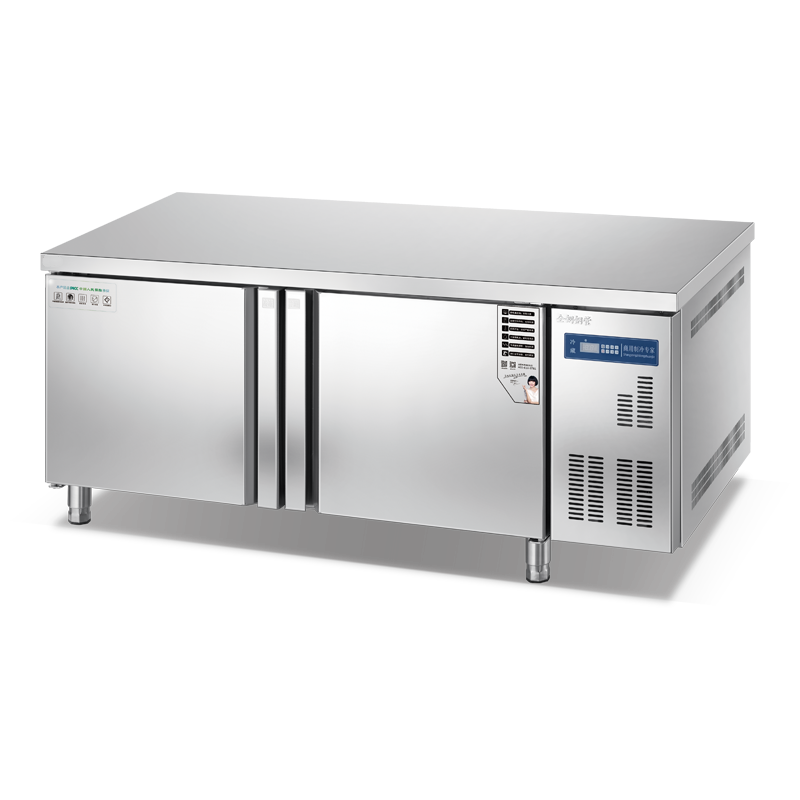 Commercial freezer stainless steel prep tables with refrigerator Air cooling WCDF-215