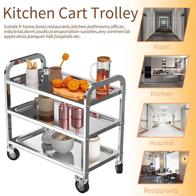 Stainless Steel Trolley