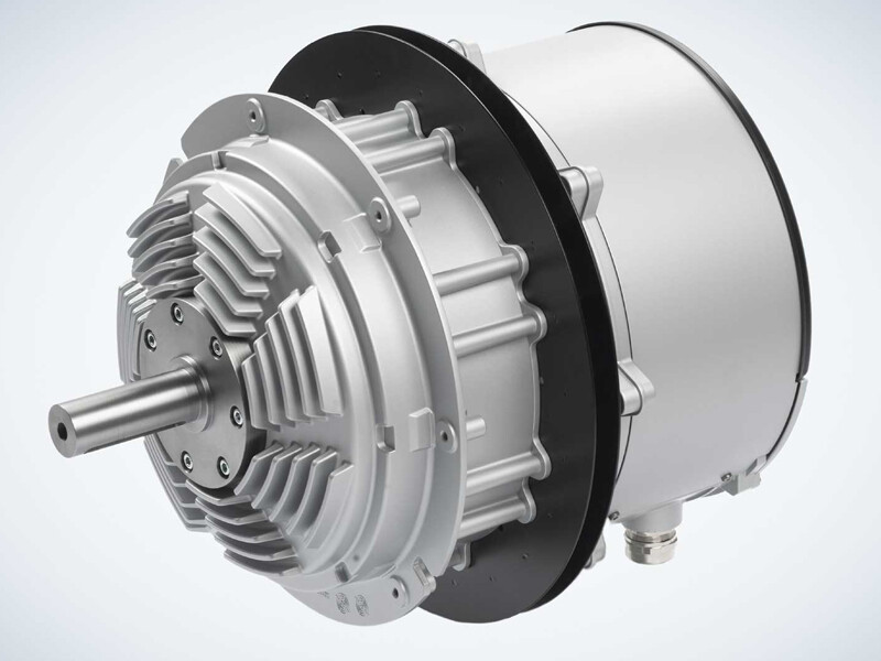 Large size electric fan motor shaft