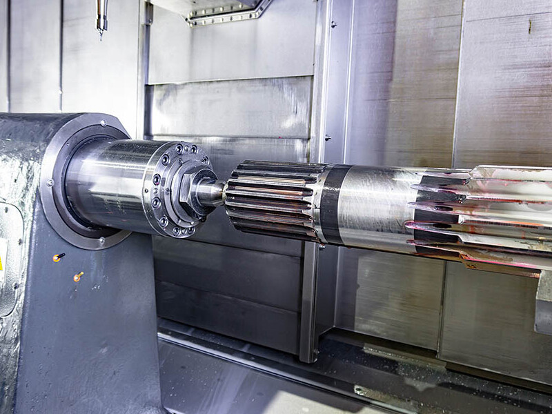 Factory large size spline shaft