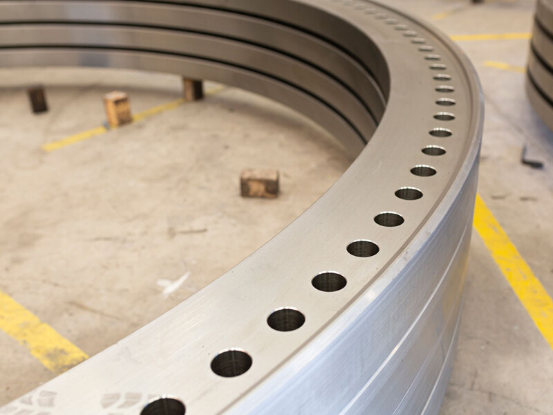 Large ordinary flange blank