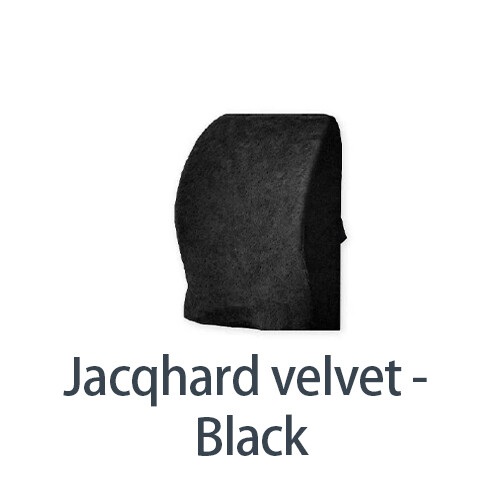 Jacqhard velvet- Grey