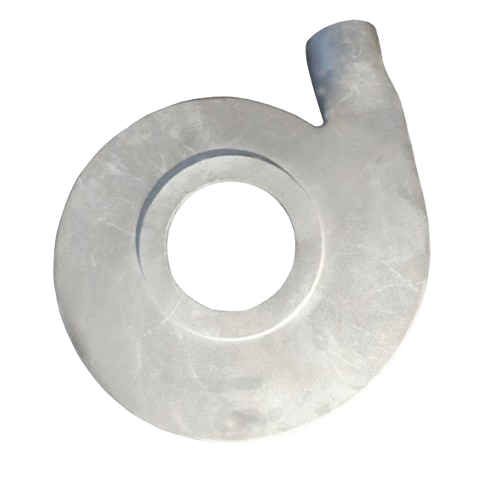 Cast aluminum volute