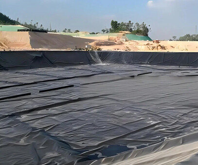 HDPE dam lining, fish pond geomembrane