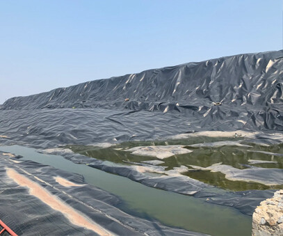 HDPE double-sided AB geomembrane