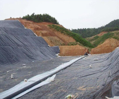 HDPE double-sided AB geomembrane