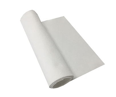High-strength polypropylene staple fiber needle-punched geotextile