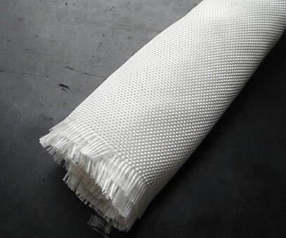 Plastic flat fiber woven geotextile