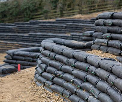Erosion control geobags