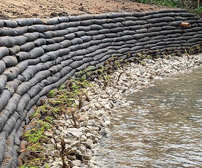 Erosion control geobags