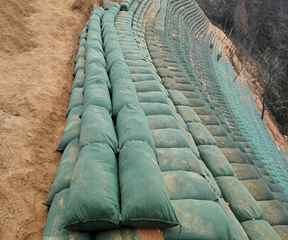 Geotextile bags