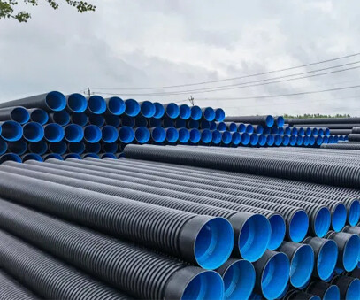 Hdpe double wall corrugated pipe