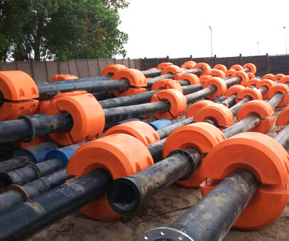 HDPE plastic dredging pipe