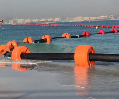 HDPE plastic dredging pipe