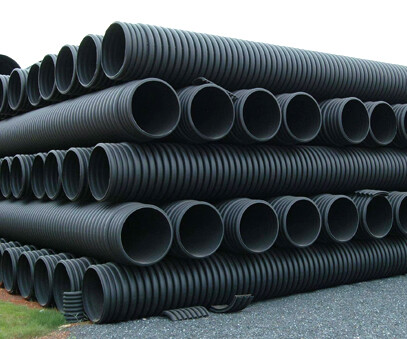 HDPE carbon corrugated pipe