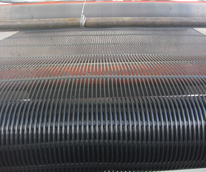 Unidirectional stretch geogrid