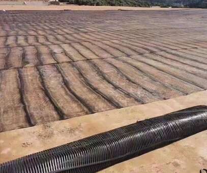 Unidirectional stretch geogrid