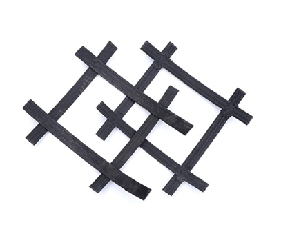 Steel-plastic geogrid