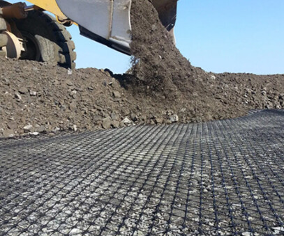 Tridirectional geogrid