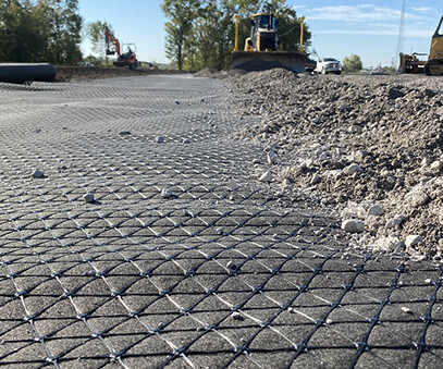 Tridirectional geogrid