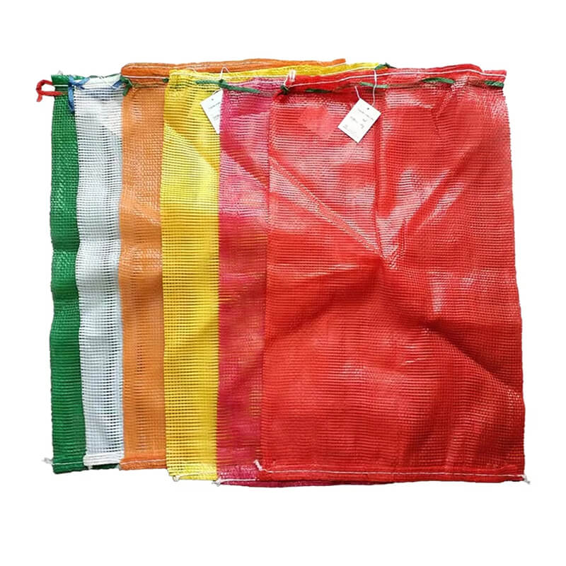 PP Tubular Mesh Bag With Drawstring