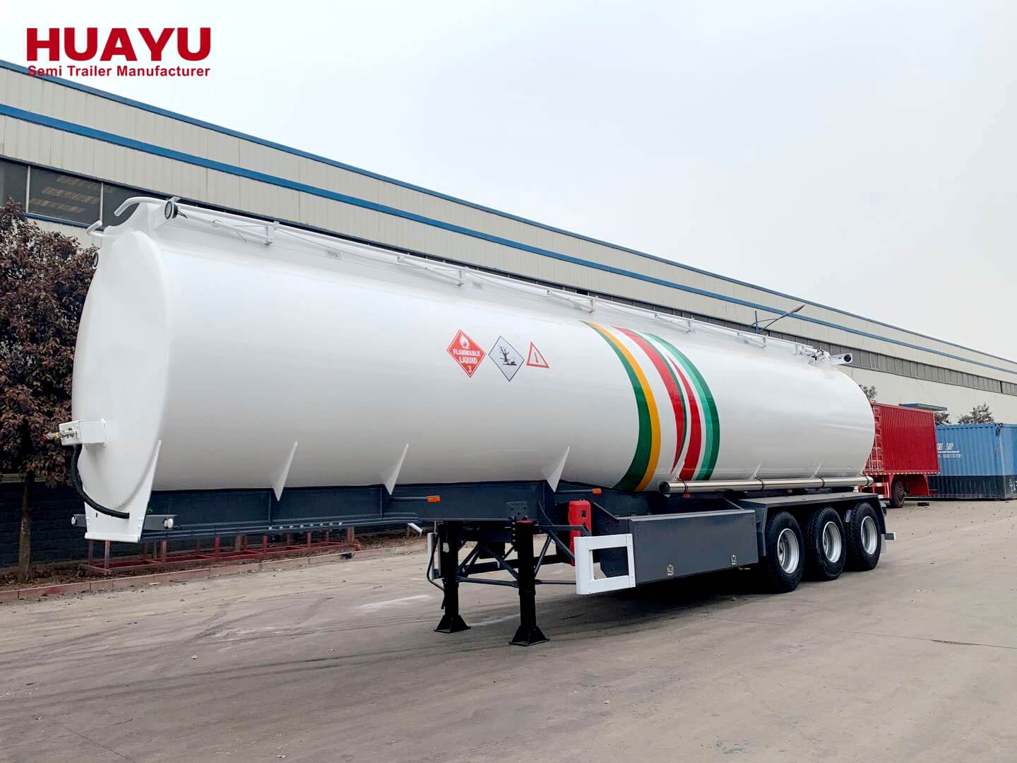 42000L Fuel Petrol Diesel Gasoline Tanker Semi Trailer 42000L Fuel Petrol Diesel Gasoline Tanker Semi Trailer