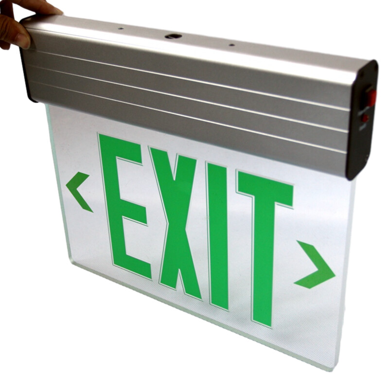 Aluminum LED Exit Sign