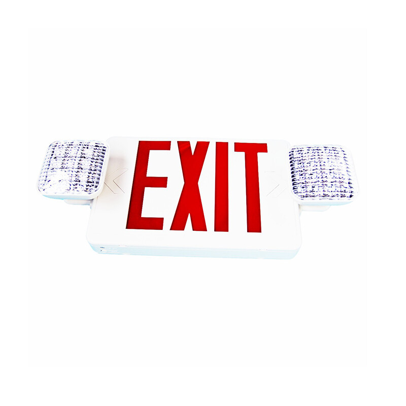 All LED Exit & Emergency Combo