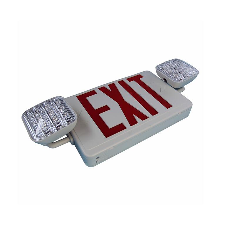 All LED Exit & Emergency Combo