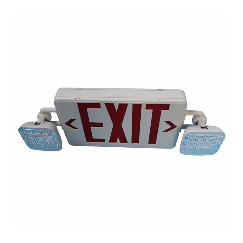 All LED Exit & Emergency Combo