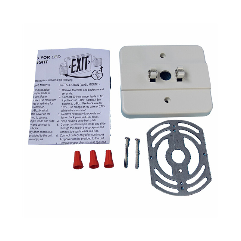 All LED Exit & Emergency Combo