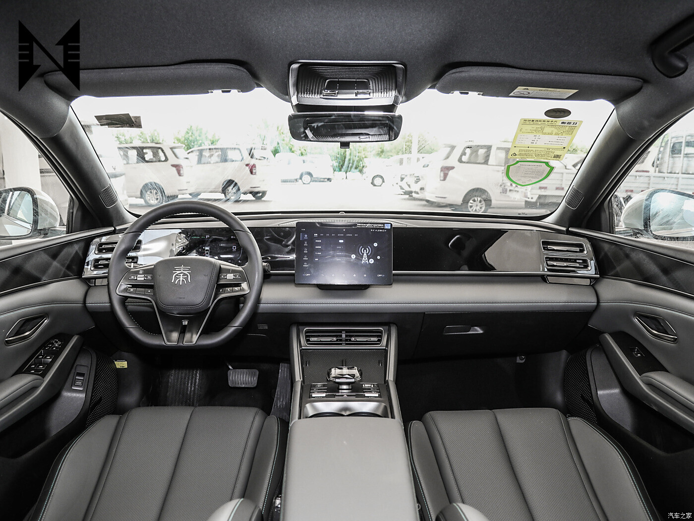 وديعة 2100 كم طويلة المدى BYD Qin L DM-i 2024 سيارة كهربائية هجينة تعمل بالكهرباء سيارة سيدان مركبات طاقة جديدة