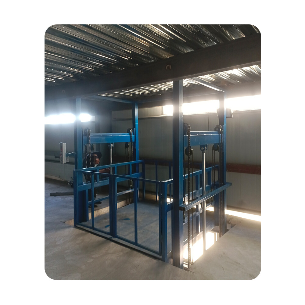Rail Type Lifting Platformcargo Ladder