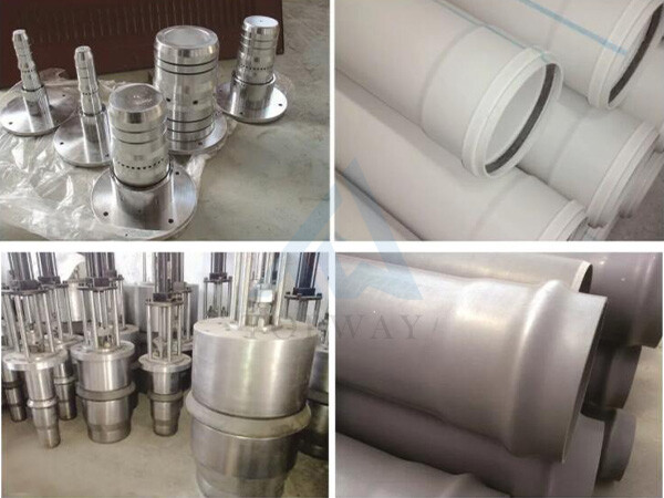 PVC Pipe Belling Socketing Machine