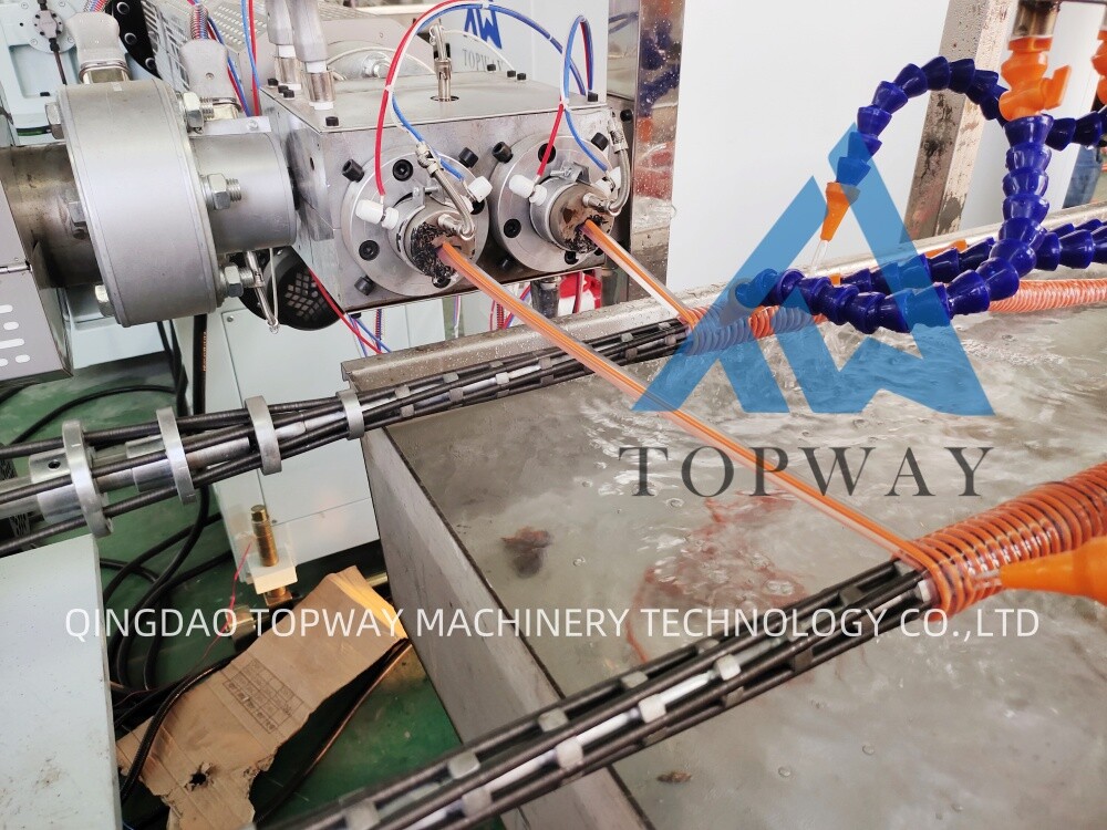 PVC Spiral Suction Hose Machine