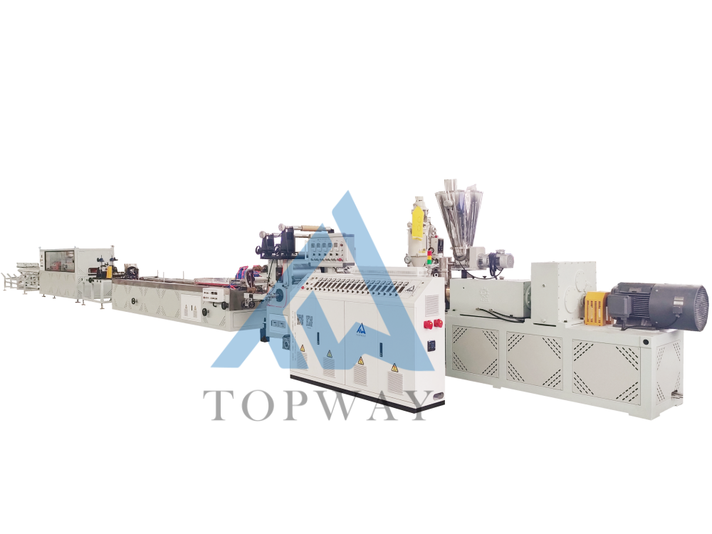 PVC Soffit Panel / PVC Vinyl Panel Production Line Extrusion Machine PVC Soffit Panel / PVC Vinyl Panel Production Line Extrusion Machine