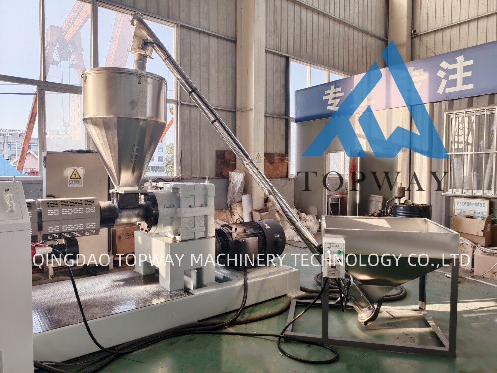 PVC Granules Extruder Machine Waste PVC Pelletizing Line