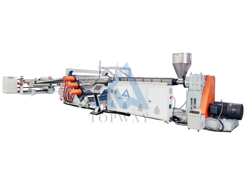 PE/PP/PVC/PS/ABS/PMMA Sheet Extrusion Line PE/PP/PVC/PS/ABS/PMMA Sheet Extrusion Line