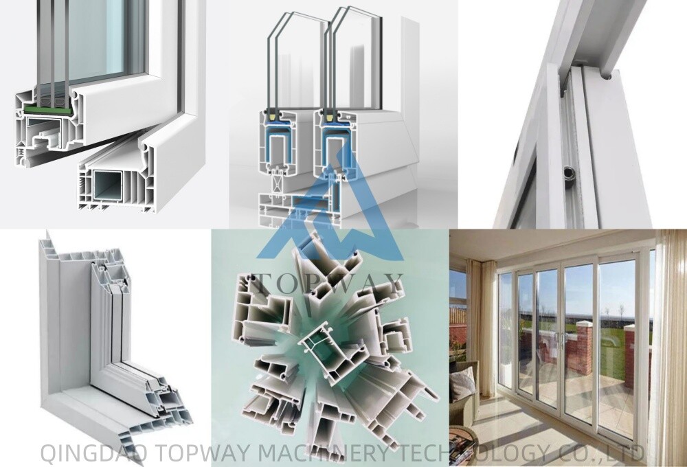 PVC Window Door Profile Extrusion Line