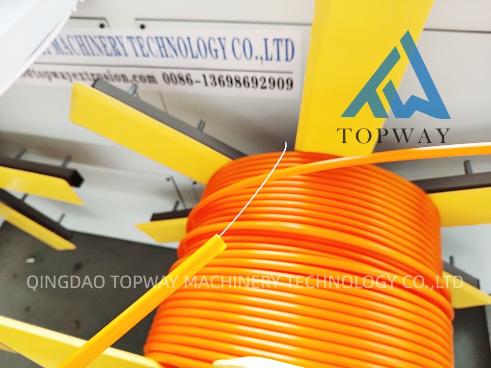 PE Electric Sheath Hose Threading Wire Pipe Extrusion Machine