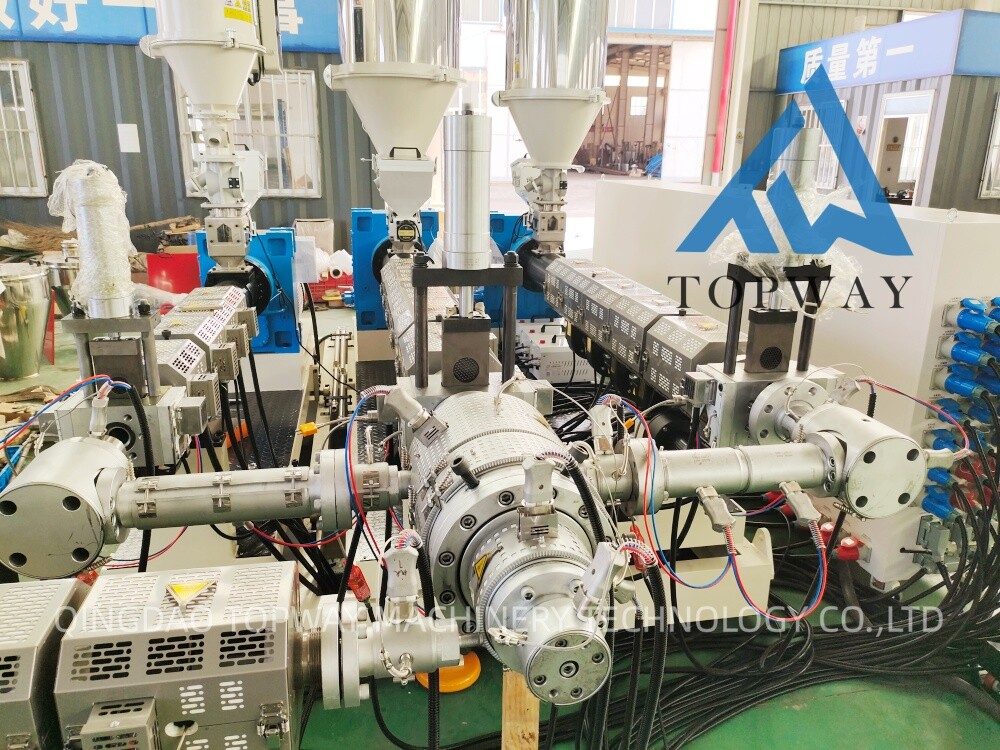 Three Layer PPR Water Pipe Extrusion Machine